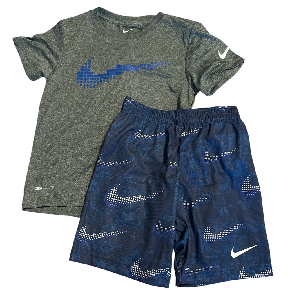 NWT kids 2pc Nike size 7